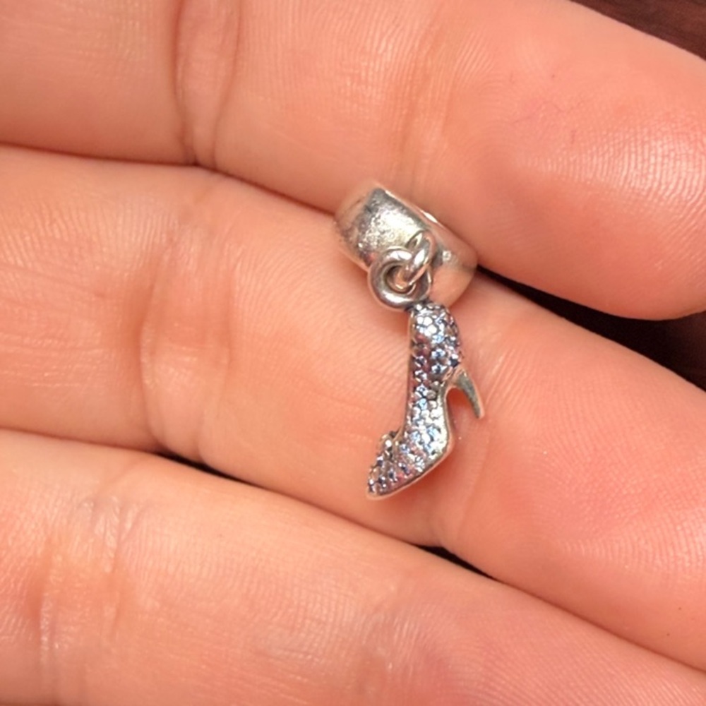 Pandora Silver Shoe Charm Bracelet